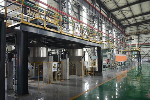 High alloy powder production line